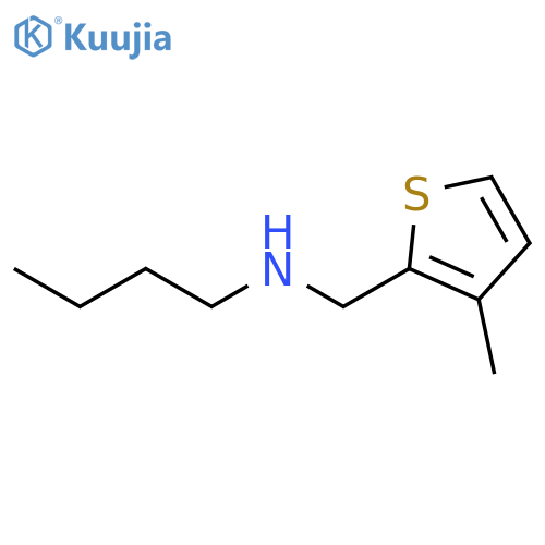 N-((3-Methylthiophen-2-yl)methyl)butan-1-amine structure