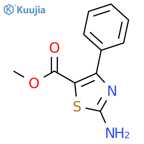 Methyl 2-amino-4-phenylthiazole-5-carboxylate structure