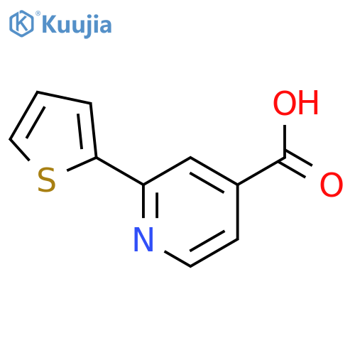 2-(thiophen-2-yl)isonicotinic acid structure