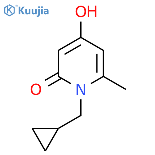 1-Cyclopropylmethyl-4-hydroxy-6-methyl-1H-pyridin-2-one structure