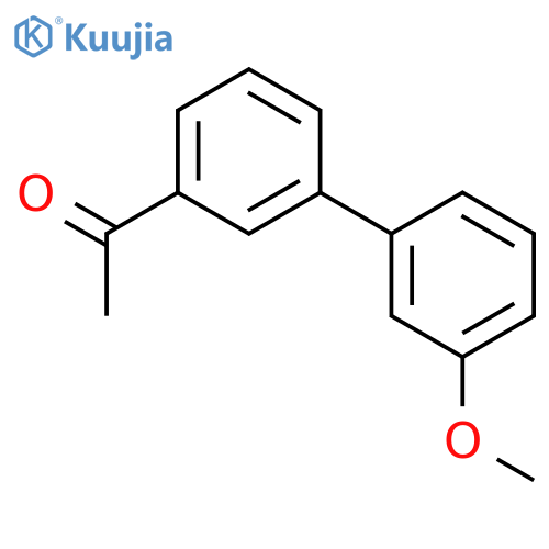 1-(3'-methoxy-3-biphenylyl)ethanone structure