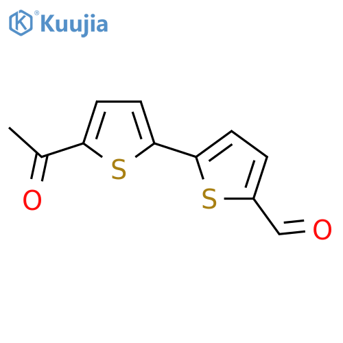 5-(5-Acetylthiophen-2-yl)thiophene-2-carbaldehyde structure