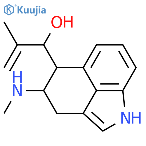 Paliclavine; (±)-form structure