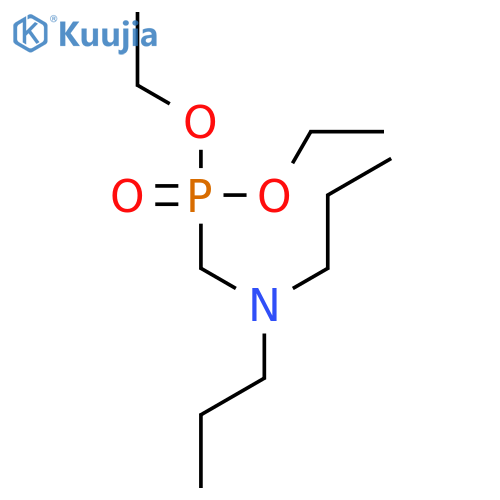 Phosphonic acid, [(dipropylamino)methyl]-, diethyl ester structure
