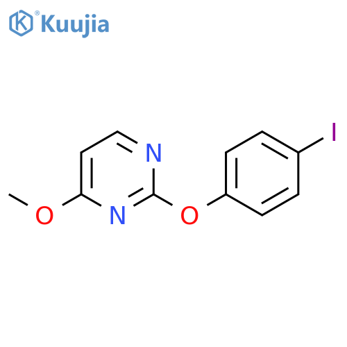 2-(4-Iodophenoxy)-4-methoxypyrimidine structure