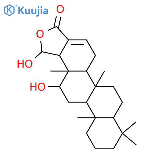 12,25-Dihydroxy-16-scalaren-24,25-olide; (12α,25β)-form structure