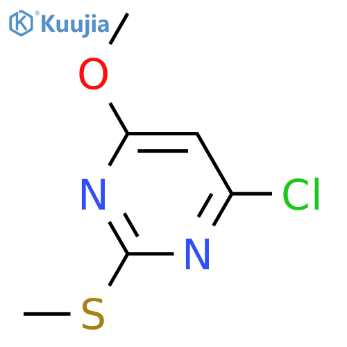 4-Chloro-6-methoxy-2-(methylthio)pyrimidine ,98% structure