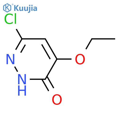 6-chloro-4-ethoxy-3(2H)-pyridazinone structure