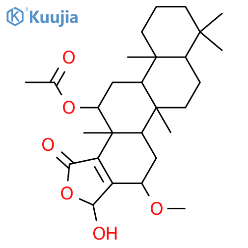 12,16,24-Trihydroxy-17-scalaren-25,24-olide; (12α,16α,24α)-form, 16-Me ether, 12-Ac structure