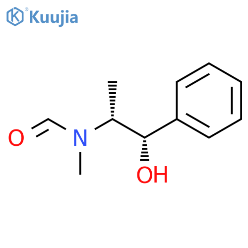 N-(1R,2S)-2-Hydroxy-1-methyl-2-phenylethyl-N-methylformamide structure