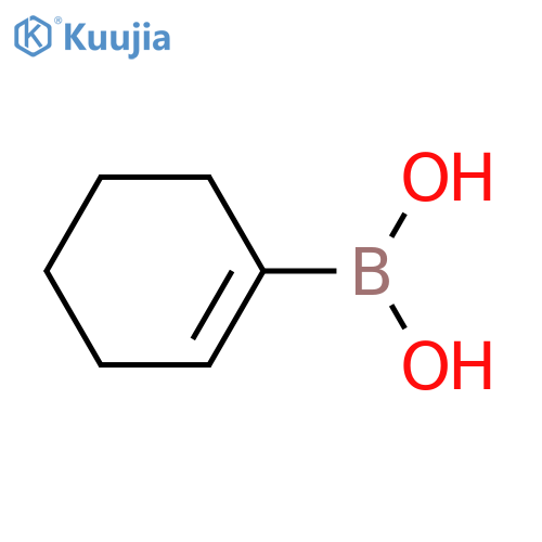 (cyclohex-1-en-1-yl)boronic acid structure