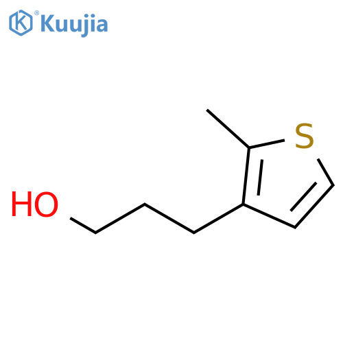 3-THIOPHENEPROPANOL, 2-METHYL- structure