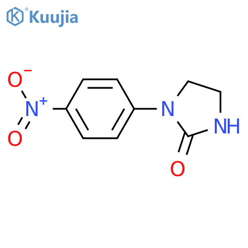 1-(4-Nitrophenyl)-2-imidazolidinone structure