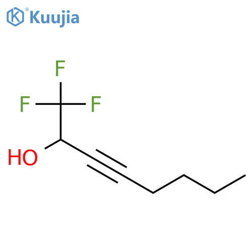 3-Octyn-2-ol, 1,1,1-trifluoro- structure