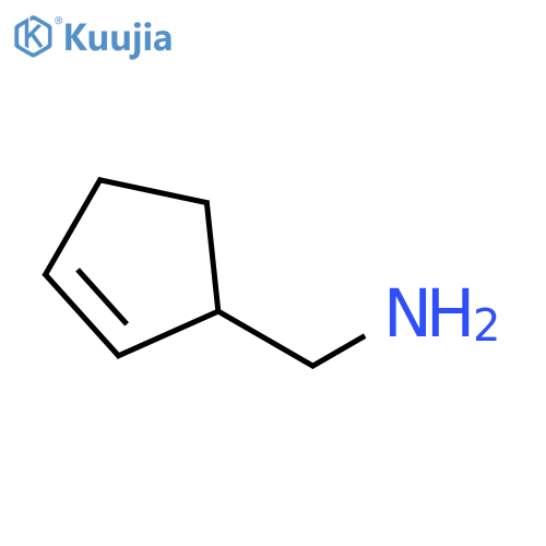2-Cyclopentene-1-methanamine structure