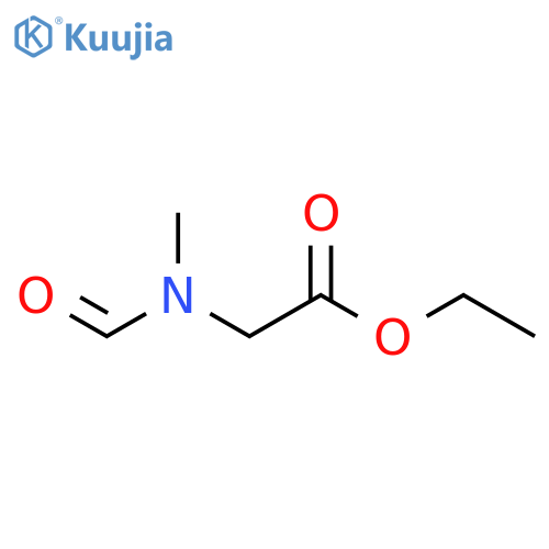 ethyl 2-(N-methylformamido)acetate structure