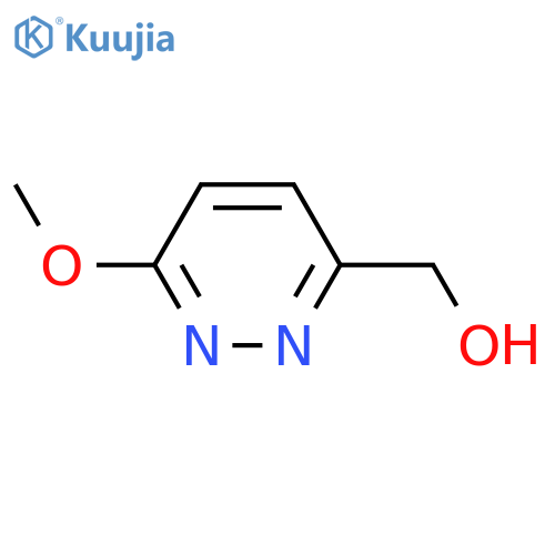 (6-methoxypyridazin-3-yl)methanol structure