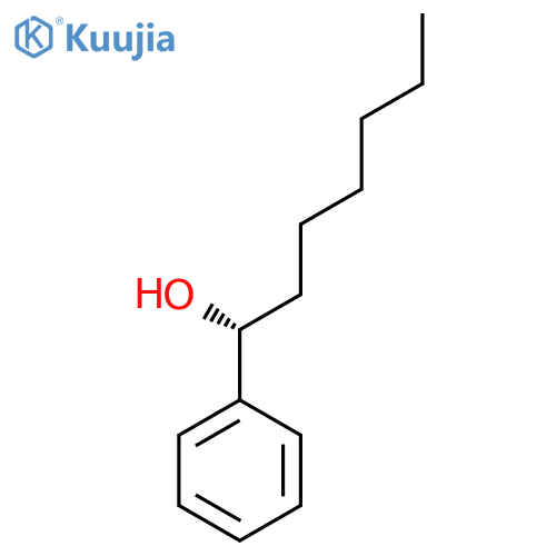 (R)-1-Phenyl-1-heptanol structure