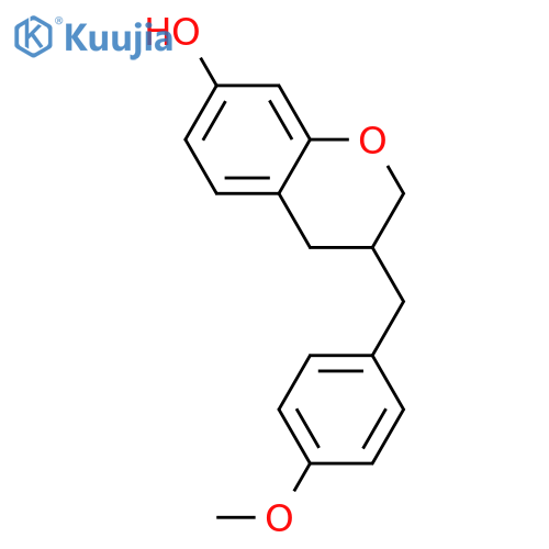 4',7-Dihydroxyhomoisoflavan; (R)-form, 4'-Me ether structure
