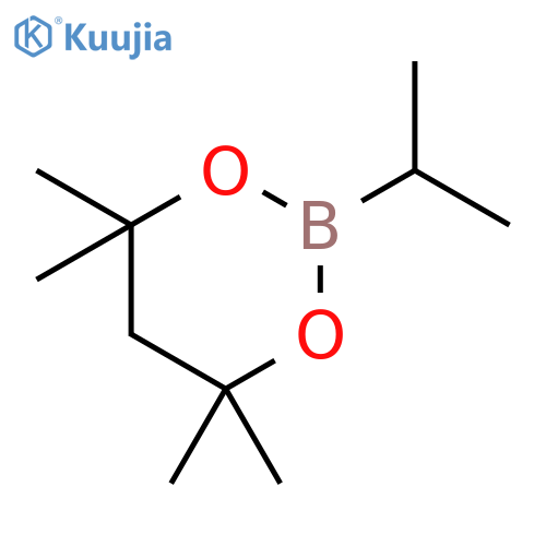1,3,2-Dioxaborinane, 4,4,6,6-tetramethyl-2-(1-methylethyl)- structure