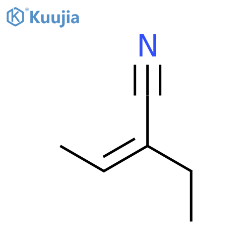 2-ethylbut-2-enenitrile structure