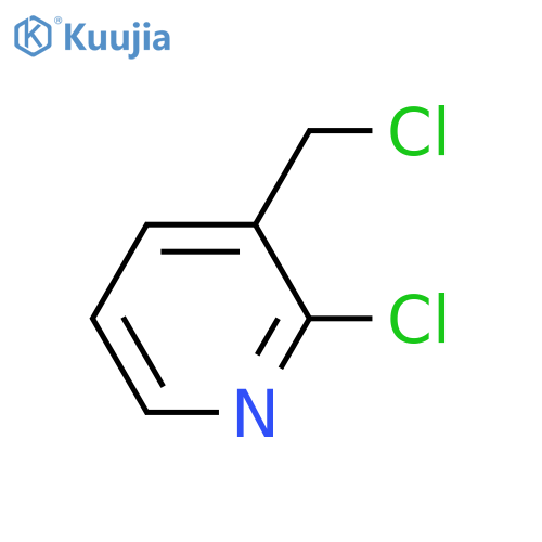 2-Chloro-3-(chloromethyl)pyridine structure