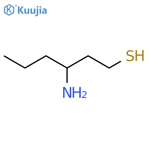 3-AMINOHEXANE-1-THIOL structure