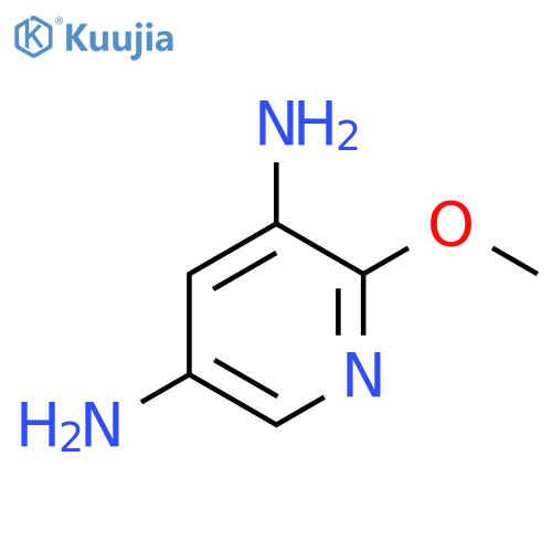 2-Methoxypyridine-3,5-diamine structure