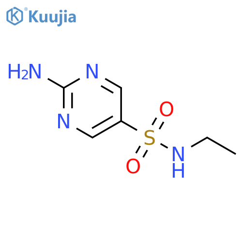 5-Pyrimidinesulfonamide, 2-amino-N-ethyl- structure