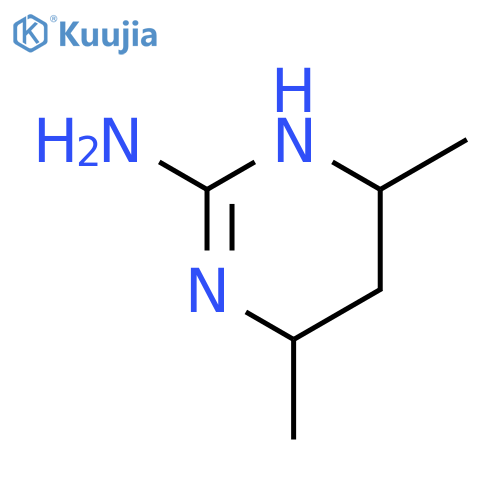 4,6-dimethyl-1,4,5,6-tetrahydropyrimidin-2-amine structure
