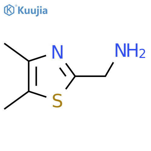 (4,5-dimethyl-1,3-thiazol-2-yl)methylamine Dihydrochloride structure