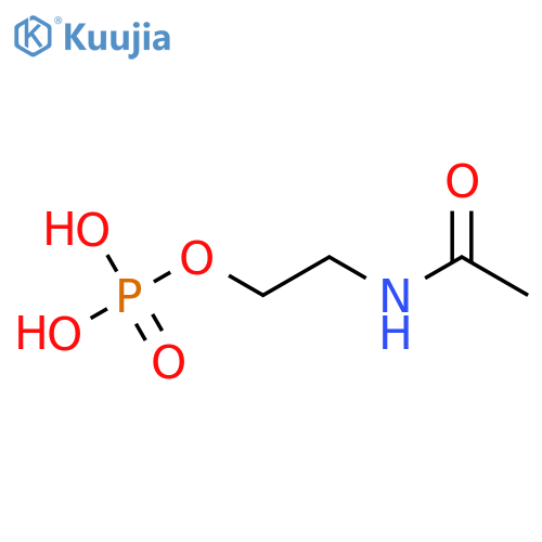 Phosphoric acid 2-(acetylamino)ethyl ester structure