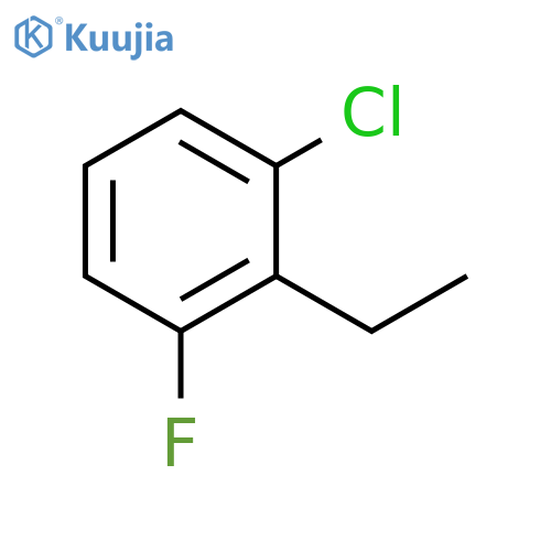 1-chloro-2-ethyl-3-fluorobenzene structure
