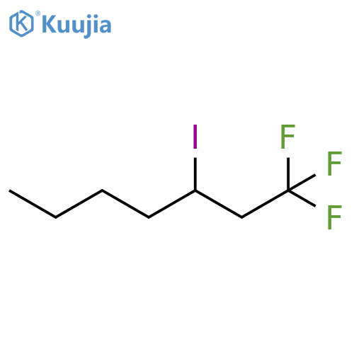Heptane,1,1,1-trifluoro-3-iodo- structure