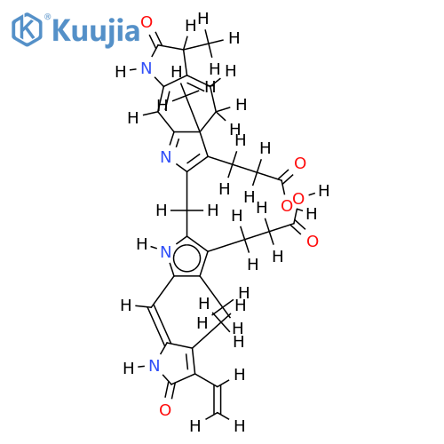 Cyclobilirubin IXalpha structure