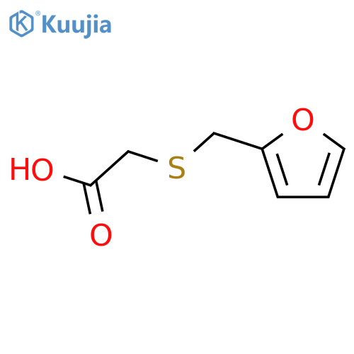 (furfurylthio)acetic acid structure
