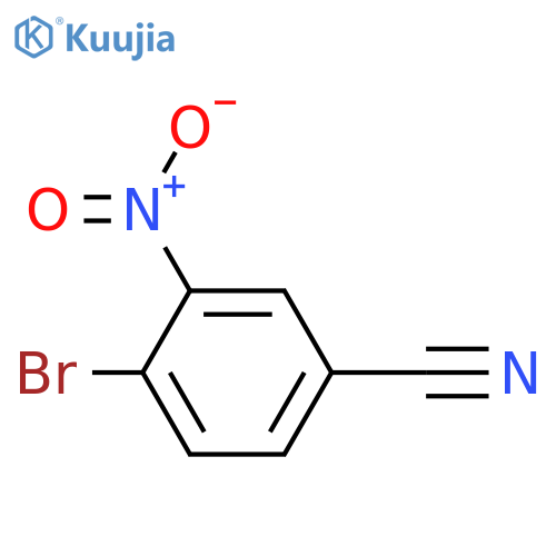 4-Bromo-3-nitrobenzonitrile structure