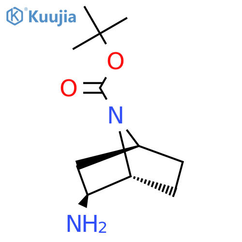 (1r,2s,4s)-Rel-2-amino-7-boc-7-azabicyclo[2.2.1]heptane structure