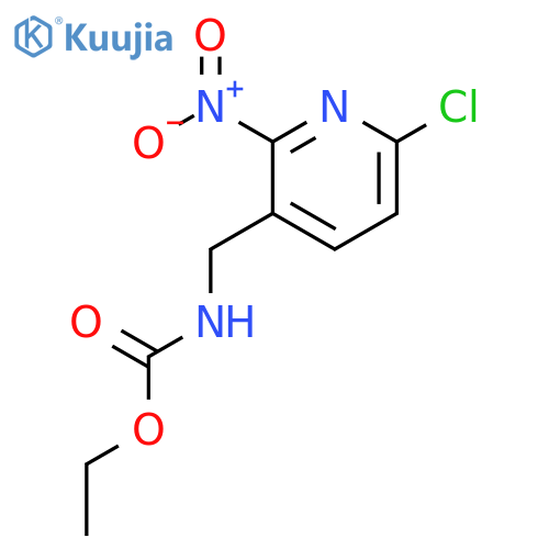 Ethyl (6-Chloro-2-nitro-3-pyridyl)(methyl)carbamate structure