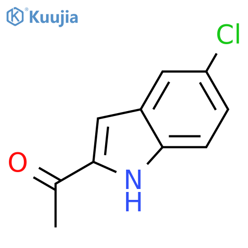 1-(5-chloro-1H-indol-2-yl)ethan-1-one structure