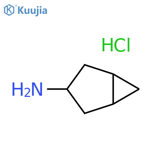 Bicyclo[3.1.0]hexan-3-amine hydrochloride structure