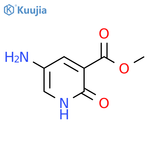 Methyl 5-amino-2-hydroxypyridine-3-carboxylate structure