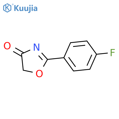 2-(4-Fluorophenyl)oxazol-4(5H)-one structure