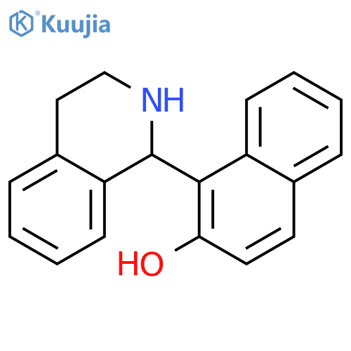 1-(1,2,3,4-tetrahydroisoquinolin-1-yl)naphthalen-2-ol structure