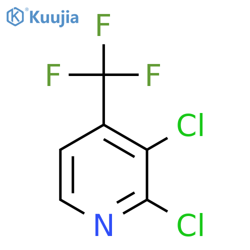 2,3-Dichloro-4-(trifluoromethyl)pyridine structure