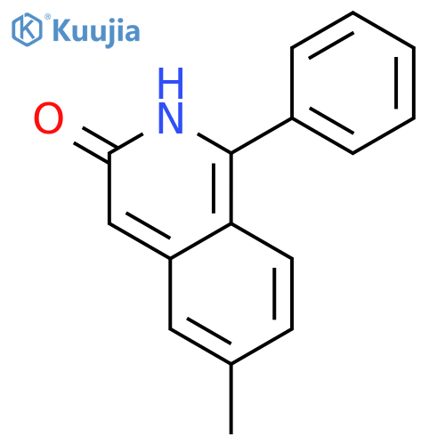 3(2H)-Isoquinolinone, 6-methyl-1-phenyl- structure