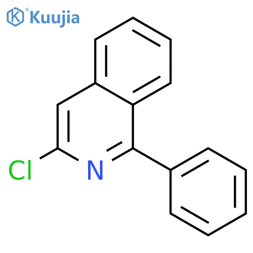 Isoquinoline, 3-chloro-1-phenyl- structure