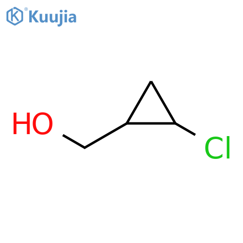 (2-chlorocyclopropyl)methanol structure