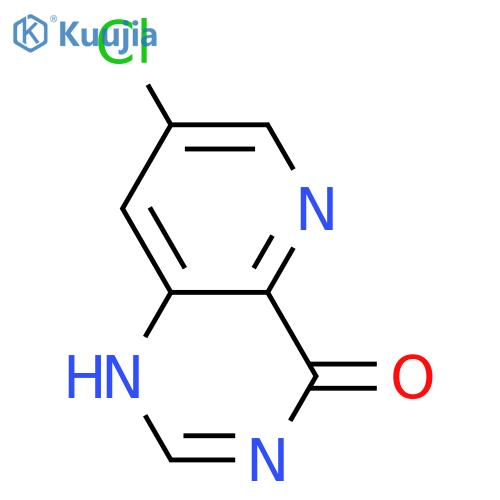 Pyrido[3,2-d]pyrimidin-4(1H)-one, 7-chloro- structure