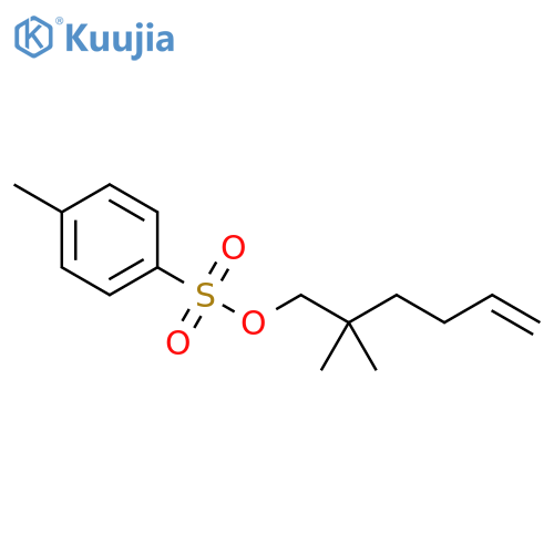 5-Hexen-1-ol, 2,2-dimethyl-, 4-methylbenzenesulfonate structure